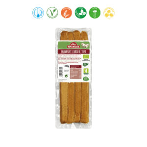 SALCHICHAS FRANKFURT DE TOFU LARGO - 280GR.