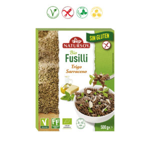 FUSILLI DE TRIGO SARRACENO - 500GR.
