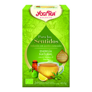 YOGI TEA PARA LOS SENTIDOS ENERGIA NATURAL - 20 FI**