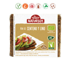 PAN CENTENO Y LINO - 500GR.