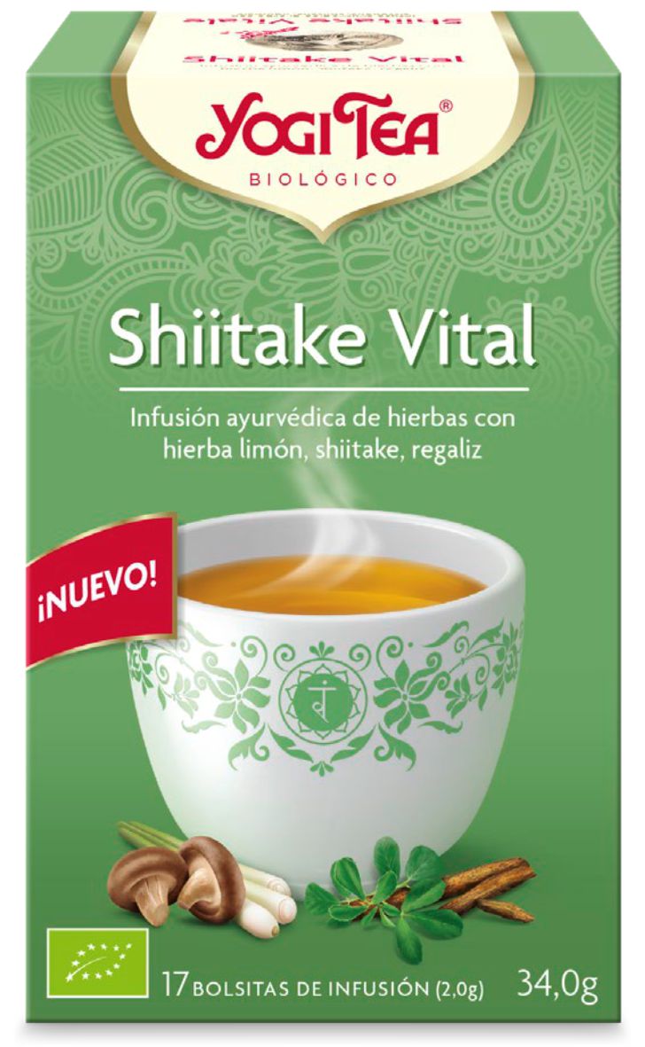 YOGI TEA SHITAKE VITAL - 17 FILTROS**