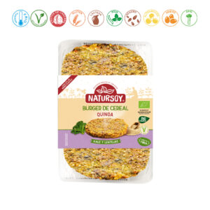 HAMBURGUESA QUINOA BURGUER KALE Y LENTEJAS - 2