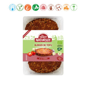HAMBURGUESA DE TOFU A LA VASCA - 150GR.