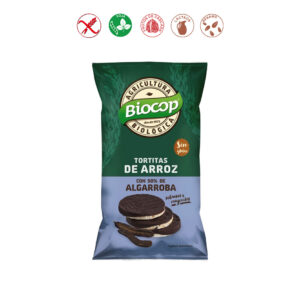 TORTAS ARROZ ALGARROBA - 100GR.