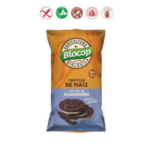 TORTAS MAIZ CON ALGARROBA - 100GR