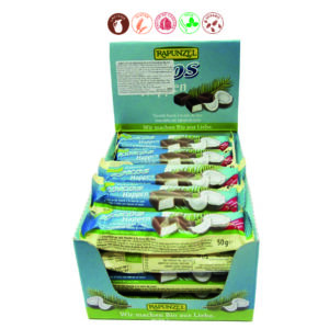 BARRITA COCO COBERTURA CHOCOLATE LECHE - 20x50GR.