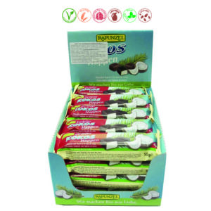 BARRITA COCO COBERTURA CHOCOLATE NEGRO - 20x50GR.