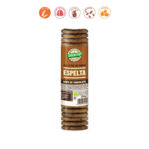 GALLETAS ESPELTA CHIPS DE CHOCO s/ac palma  - 250G