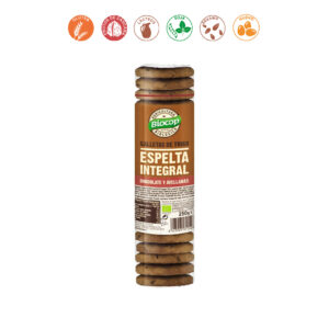 GALLETAS ESPELTA INTEGRAL CHOCO Y AVELL. S/PALMA - 250GR