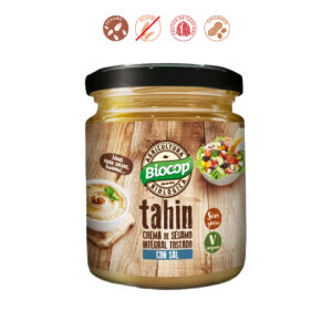 TAHIN INTEGRAL CON SAL - 225GR.^^