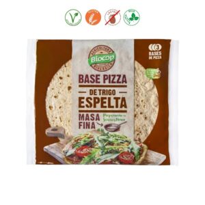 BASE PIZZA TRIGO ESPELTA MASA FINA 3 UNIDADES - 390GR.