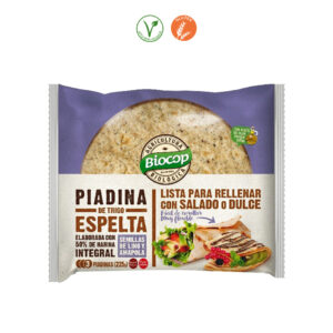 PIADINA ESPELTA LINO AMAPOLA 3U - 225GR.