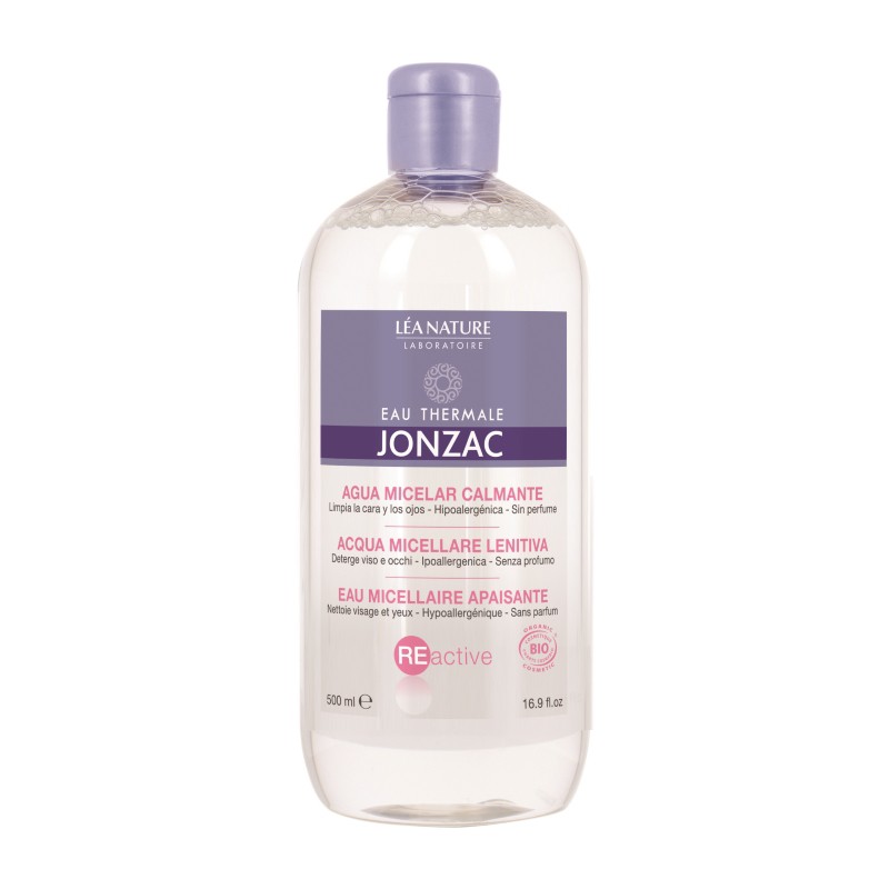 AGUA MICELAR CALMANTE REACTIVE ETJ - 500ML.