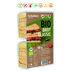 PAN MOLDE REBANADAS CLASSIC SIN GLUTEN - 430GR.