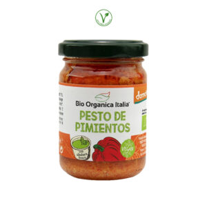 PESTO PIMIENTOS VEGANO BIO BOI - 140GR.