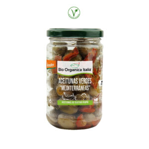 ACEITUNAS VERDES MEDITERRANEO BOI - 180GR.