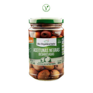 ACEITUNA NEGRA DESHUESADA BIO BOI - 280GR