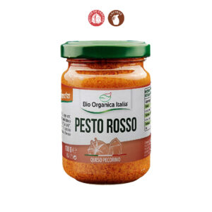 PESTO ROSSO QUESO PECORINO BIO BOI - 130GR
