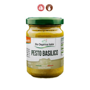 PESTO ALBAHACA QUESO PECORINO BIO BOI - 130GR.