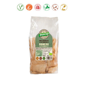MINI CRACKERS TRIGO CON ROMERO - 250GR.