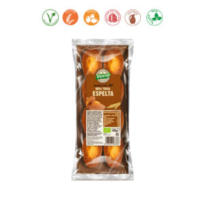 MAGDALENAS TRIGO ESPELTA 8UD BIO - 180GR