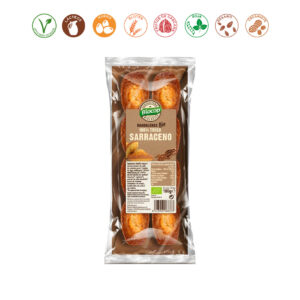 MAGDALENAS 100% TRIGO SARRACENO 8UD BIO - 180GR.