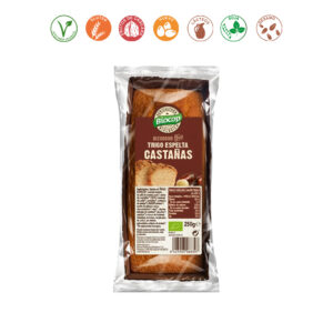 BIZCOCHO TRIGO ESPELTA Y CASTAÑAS BIO - 250GR.