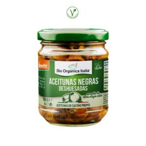 ACEITUNA NEGRA DESHUESADA ACEITE BOI - 190GR