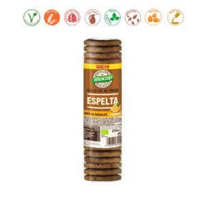 GALLETA ESPELTA NARANJA Y CHIP CHOCOLATE - 250GR.