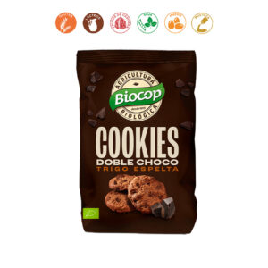 COOKIES ESPELTA DOBLE CHOCOLATE - 200GR.
