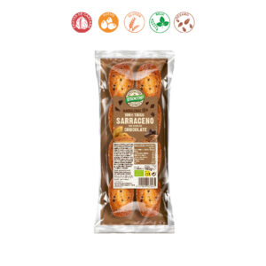 MAGDALENAS SARRACENO CHIPS CHOCOLATE - 180GR.