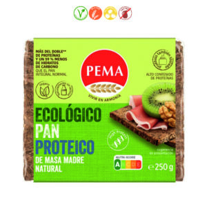 PAN PROTEICO MASA MADRE - 250GR.