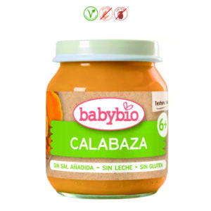 BABYBIO CALABAZA (+6M) - 130GR.