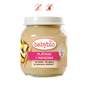 BABYBIO MANZANA PLATANO - 130g