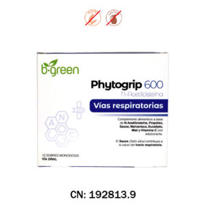 PHYTOGRIP 600 (NAC N-ACETILCISTEINA) - 12 SOBRES