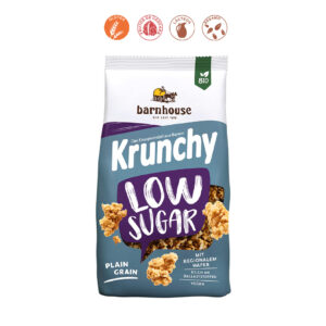 MUESLI KRUNCHY LOW SUGAR GRANO SIMPLE AVENA - 375GR.
