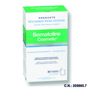 VENDAS REDUCTORAS DRENANTES PACK RECAMBIOS - 6X70ML.