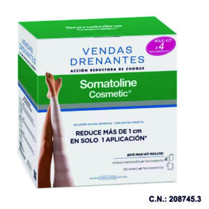 VENDAS REDUCTORAS DRENANTES MAXI KIT  - 8X70ML.