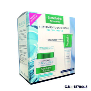 SC KIT 7 NOCHES GEL + ANTICELULITICO GEL CRIOACTIVO  - 400 + 250ML.