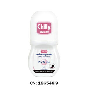CHILLY DEO ROLL-ON INVISBLE  - 50ML.