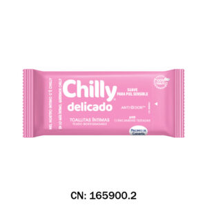 CHILLY TOALLITAS DELICADO - 12 PAQUETES