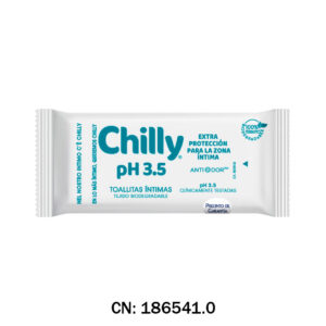 CHILLY TOALLITAS PH 3.5  - 12 PAQUETES
