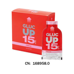GLUC UP 15 SABOR FRESA - 10 STICKS