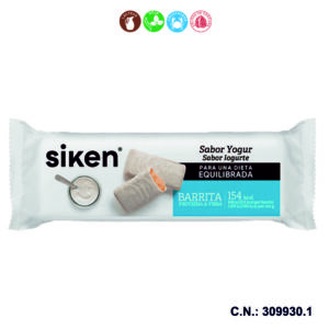 SIKEN PROTEIN DIETA EQ. BARRITA YOGURT - 24x44GR.