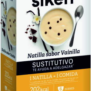 SIKEN PROTEIN SUSTIT NATILLA VAINILLA - 6 SOBRES
