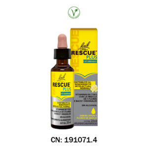 BACH RESCUE PLUS VITAMINAS GOTERO - 20ML.
