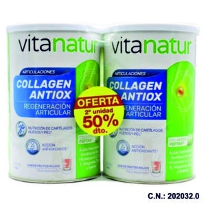 VITANATUR COLLAGEN ANTIOX PLUS 360G-2DO ENVASE 50%