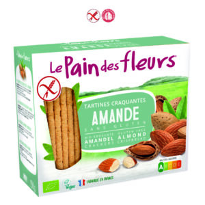 PAN CRUJIENTE ALMENDRAS - 150GR.