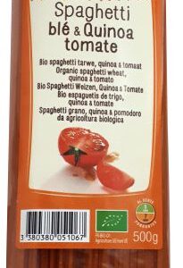 ESPAGUETI QUINOA CON TOMATE - 500GR.