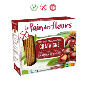 PAN CRUJIENTE CASTAÑA S/AZUCAR - 150GR.